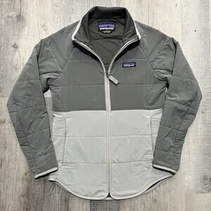 Patagonia Pack In Jacket Womens Two Tone Grey Puffer Outdoor Puffer Full Zip XS